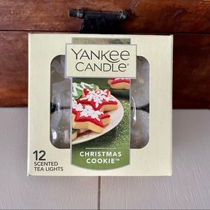 Yankee Candle Christmas Cookie Tea Lights